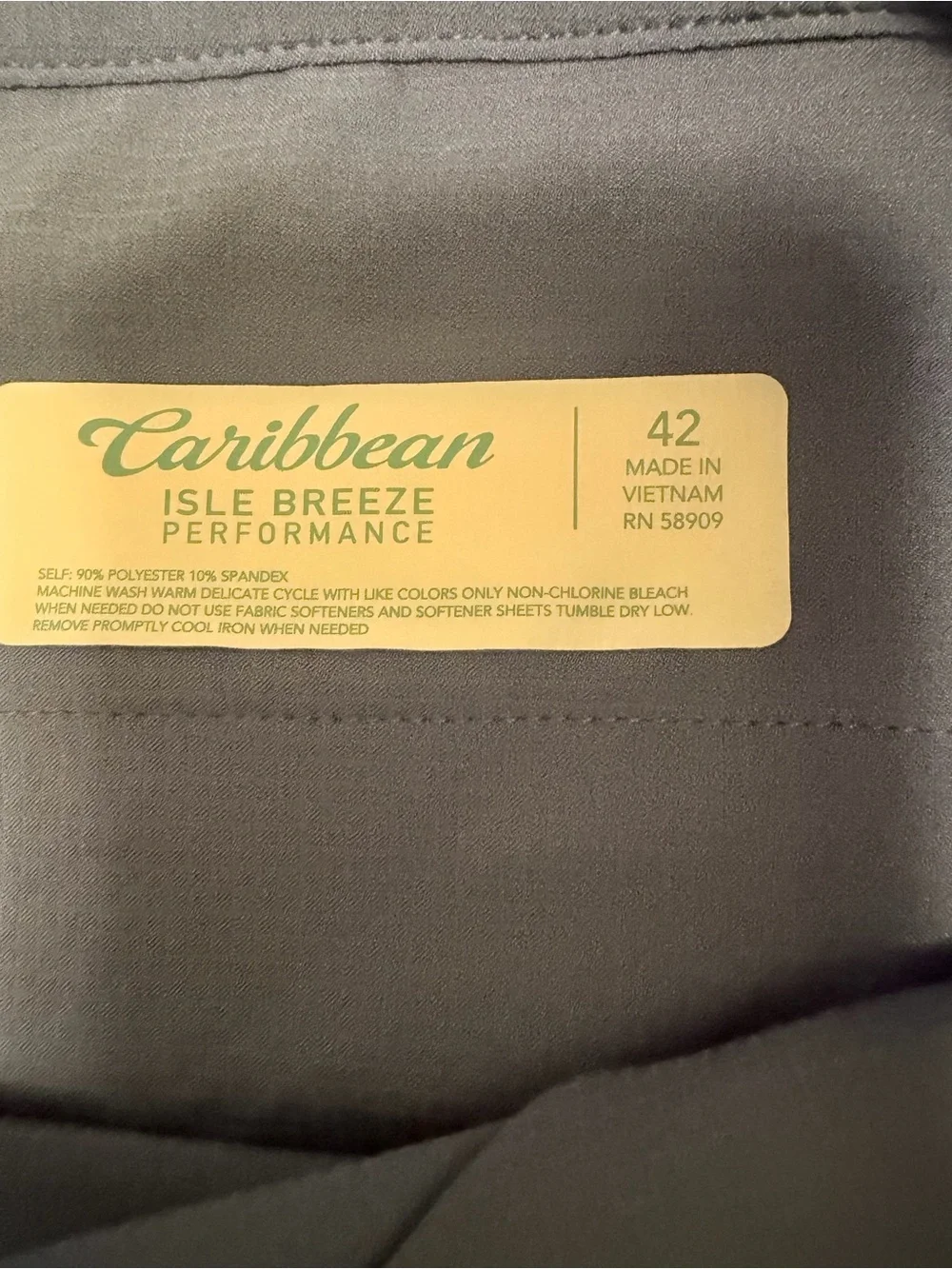 Caribbean Blue Flat Front Men's Shorts